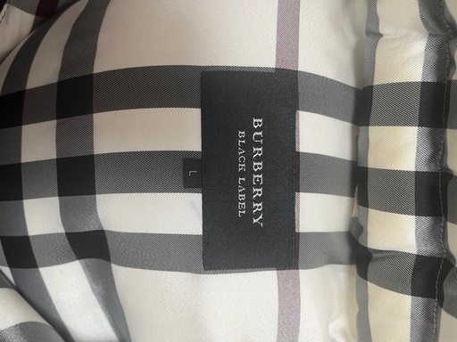 Burberry ファー付きダウン　ぱーぷるパープル