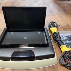 ALPINE ナビ フリップダウンモニターセットの画像