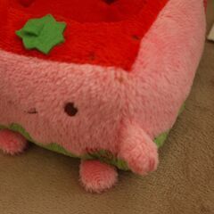 はんなり豆腐　ぬいぐるみ　ケータイホルダー　3個セットの画像