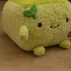 はんなり豆腐　ぬいぐるみ　ケータイホルダー　3個セットの画像