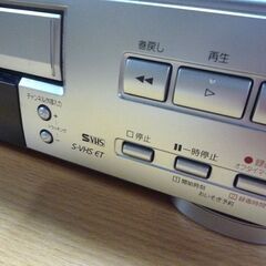 現状品 ビデオデッキ S-VHSビデオデッキ 三菱 HV-BS500 中古 リモコン 取説付 札幌市東区 新道東店の画像
