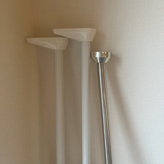 突っ張り棒、突っ張り棚セットの画像