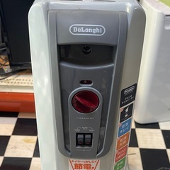 【リサイクルサービス八光】幅24.5㎝　デロンギ　オイルヒーター ミディアムグレー　H770812EFSN-GY 10畳までの画像