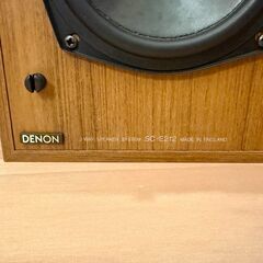 ☆美品☆DENON SC-E212　イングランド製　スピーカー　デノン　他とまとめて大歓迎です！！の画像