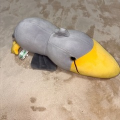 ハシビロコウ カワウソ ぬいぐるみ セットの画像