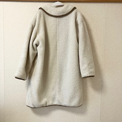 【本日大歓迎❗️早い者勝ち❗️】エヘカソポ　ehka sopo ボア パイピング コート アウター　レディースの画像