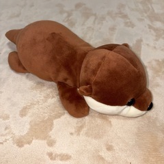 ハシビロコウ カワウソ ぬいぐるみ セットの画像