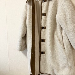 【本日大歓迎❗️早い者勝ち❗️】エヘカソポ　ehka sopo ボア パイピング コート アウター　レディースの画像