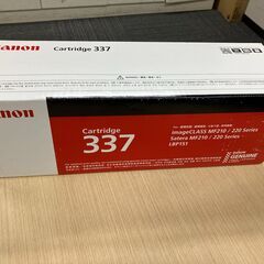 Canon　カートリッジ337の画像