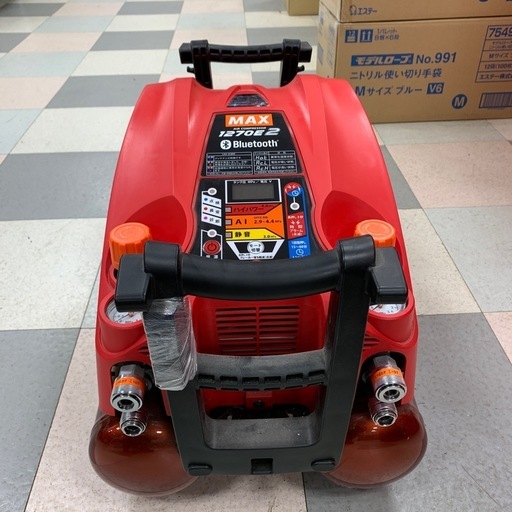 エアーコンプレッサー　MAX　AK-HH1270E2　高圧専用4口ﾀｲﾌﾟ