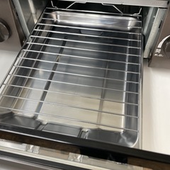 R629 ☀️ 2023年製の高年式♪ Paloma LPガステーブル 水無し片面焼きグリル コンロ 左強火 IC-S37BM-2L ⭐ クリーニング済の画像