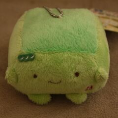はんなり豆腐　ぬいぐるみ　キーチェーンマスコット　4個セットの画像