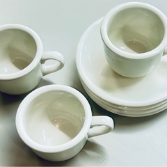 無印カップ&ソーサーの画像