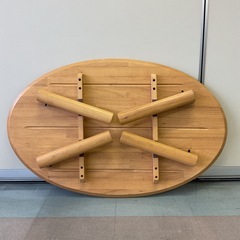 【府中市再生家具】No.373 折りたたみテーブルの画像