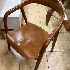 《リユースマン倉敷》unicoダイニングテーブル  3点セット 食卓 机の画像