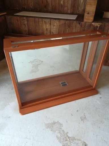 コレクションケース  木製 業務用 ガラスショーケース