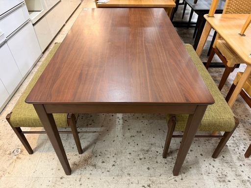 【愛品館 江戸川店 】ダイニングベンチテーブル3点セット ISSEIKI（一生紀）