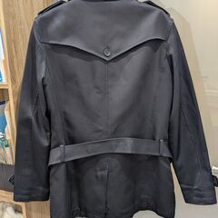 トレンチコート 黒の画像