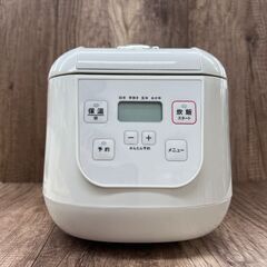 【REGASTOCK川崎店】【動作確認済み】マイコン炊飯器 HC-RCM013 3.5合 0.63L ホワイト 2019年製の画像