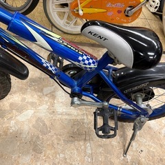 《リユースマン倉敷》子供用自転車 男の子 キッズ 青の画像
