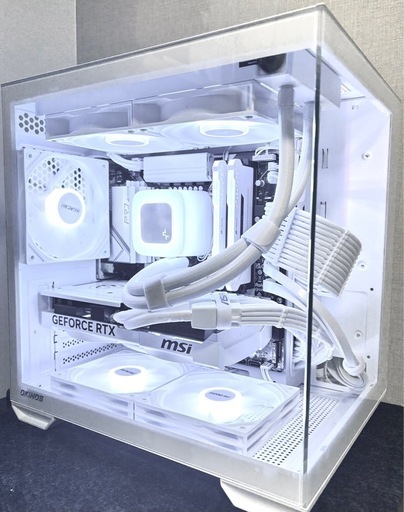 白いゲーミングPC/第14世代インテル/RTX5060
