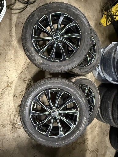 205/55R16 カローラスポーツ外し　ブリヂストンVRX ホイール付き4本セット　スタッドレス