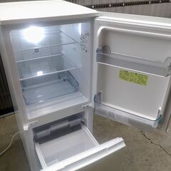 6,000円/06 SHARP シャープ ノンフロン冷凍冷蔵庫 つけかえどっちもドア 2ドア 152L SJ-D15H-W ホワイト ナチュラルホワイト 2022年製 通電確認済みの画像