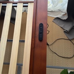 シングルベッドフレーム。の画像