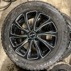 205/55R16 カローラスポーツ外し　ブリヂストンVRX ホイール付き4本セット　スタッドレスの画像