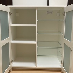 IKEA ブリムネス　木製キャビネット　　の画像