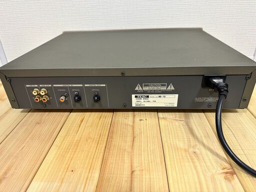 MDデッキ　TEAC　MD-10　
