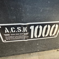 キャンプ用品ボックス　キャンプ用品付きの画像