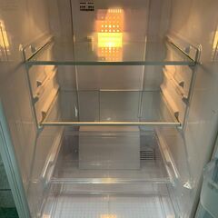 SHARP シャープ 2ドア ノンフロン冷凍冷蔵庫 167L（冷蔵121L、冷凍46L） SJ-17X-W 2013年製の画像