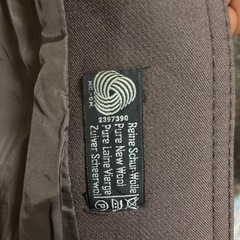 お値下げ中！！ヴィンテージ　ヨーロッパ製 バージンウール100％ ロングコートの画像