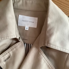 フレディエミュー　FREDY emue ライナー付き　トレンチコート　used サイズ38 SMサイズの画像