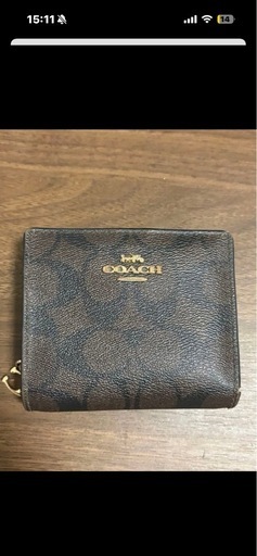 COACH  二つ折り財布