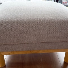 受け渡し完了）美品: オットマン・スツールの画像