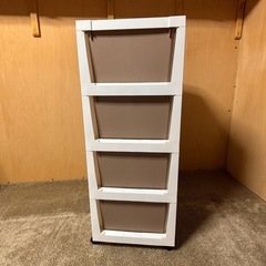 天馬　キャスター付き引き出し4段　の画像