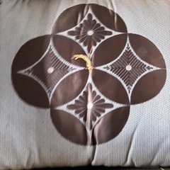 箱付き 高級座布団 5枚セット 和柄 来客用 座敷用 美品の画像