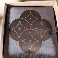 箱付き 高級座布団 5枚セット 和柄 来客用 座敷用 美品の画像