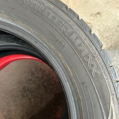 冬タイヤ　2本　195/60R16の画像