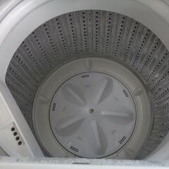 ヤマダオリジナル　RORO 5.5Kg全自動洗濯機 　YWM-T55LW　2023年製　中古の画像