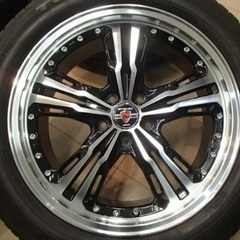 AME STEINER LST◆シュタイナー19インチタイヤホイール４本セット◆アルファード／ハリアー他の画像