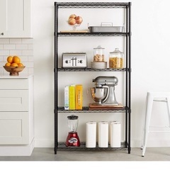 ラック（ブラック）の画像