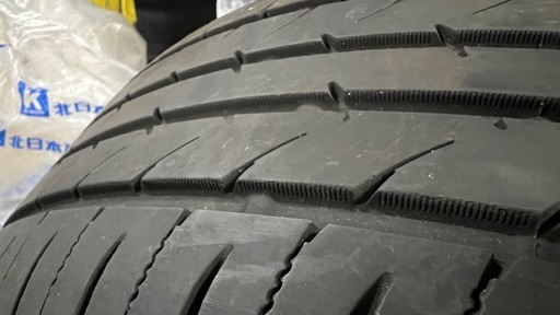 話中！215/55R17 2024年製サマータイヤ　スバル純正ホイール付き　4本セット