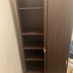 姿見付き収納　隙間収納　の画像