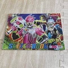 【新品・未使用】仮面ライダー エグゼイド　スケッチブック　希少の画像