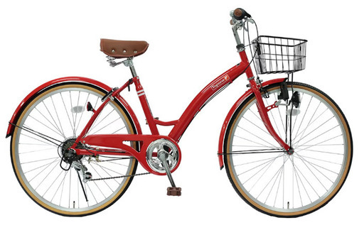 整備品、都内千葉配送⭕️27インチ6段ギヤオートライト (光🚲️プロフ