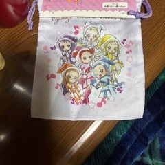 お譲り先決定！おじゃ魔女どれみクリアファイル&巾着の画像