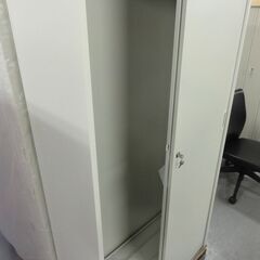 T-096 新品展示品 ALPS 引違いスチール書庫 UASR4-W18の画像